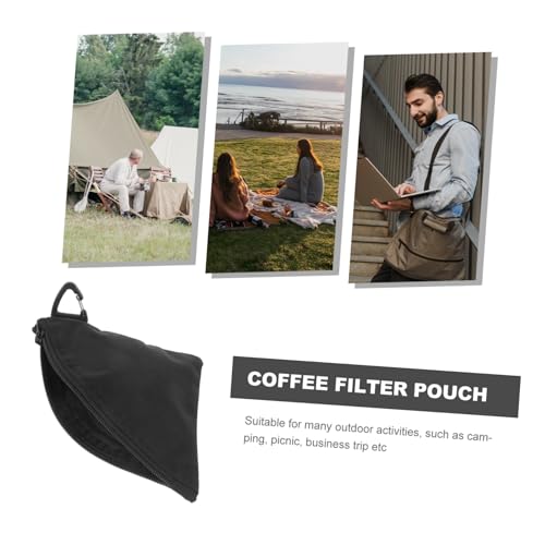 Bolsa de poliéster suave con gancho pulido para filtro de café 6
