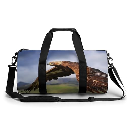 Duffel bag camping randonnée Oiseau des Montagnes, sac de sport gym et voyage