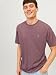 JACK & JONES Herren JJPAULOS Tee SS Crew Neck, Crockery/B W. Crockery + Dusty, XL