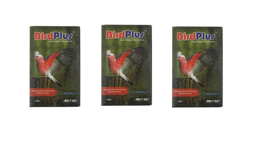 Bird Plus Multivitamins for All Birds to Healthy Growth Full Feathering Brilliant Colour (30 ml, Pack of 3)- CFA (B0CSXHG1J2) Amazon Price History, Amazon Price Tracker