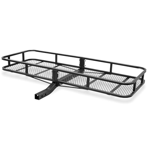 ARKSEN 60 x 23 x 5.5 Inch Hitch Cargo Carrier, 500 Lbs Capacity 2'' Receiver Tow Hitch Luggage...