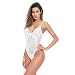 gagaopt Women Sexy Lace Bodysuit One Piece Lingerie Teddy Underwear