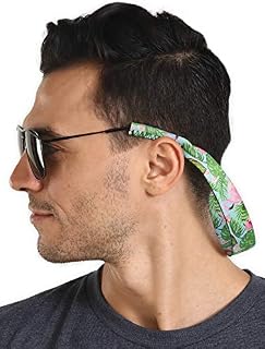 Sunglass Strap for Men & Women - Floating Neoprene Sunglasses Lanyard for Water