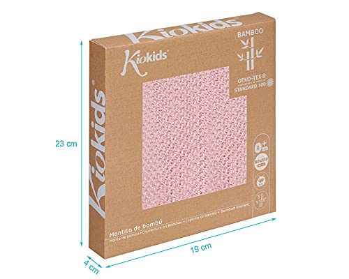 Kiokids Mantita En Bambú Rosa