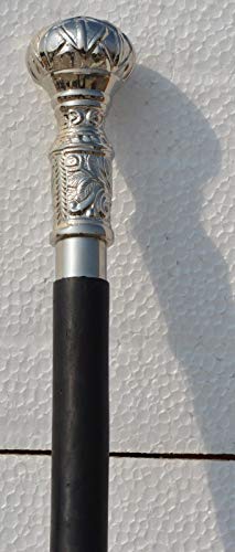 Shiv Shakti Enterprises Bastón de Madera Estilo Vintage, Hecho a Mano, Mango Victorian Cover