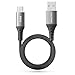 deleyCON 2x 1m USB C Kabel 3.1A Ladekabel Datenkabel USB-A auf USB-C Cable für iPhone 17 16 15 Pro Max Air Galaxy A16 A56 S25 S24 S23 Pixel iPad Pro AirPods Tablet Switch PS5