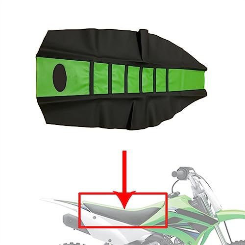 Funda de asiento motocicleta Kawasaki KX250 KX450 protector de sillín para enduro y motocross 3