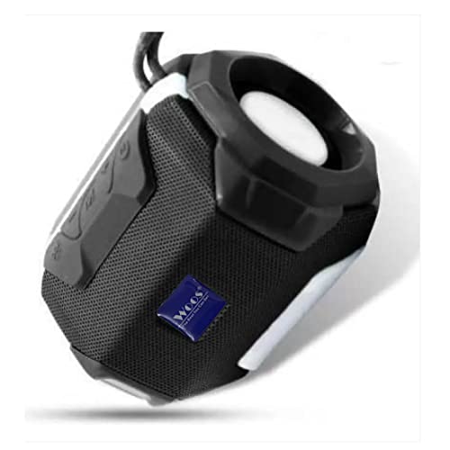 Woos Powerpact Stereo Audio deep bass Portable Rechargeable Splash/Waterproof Flashing led Light Best Wireless/Gaming/Outdoor/Home Audio Bluetooth Speaker/Speakers with tf/fm Slot TG-162/A005