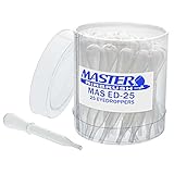 Master Airbrush Brand 25 Pipette Eyedroppers for Liquid Transfer and Airbrush Paint