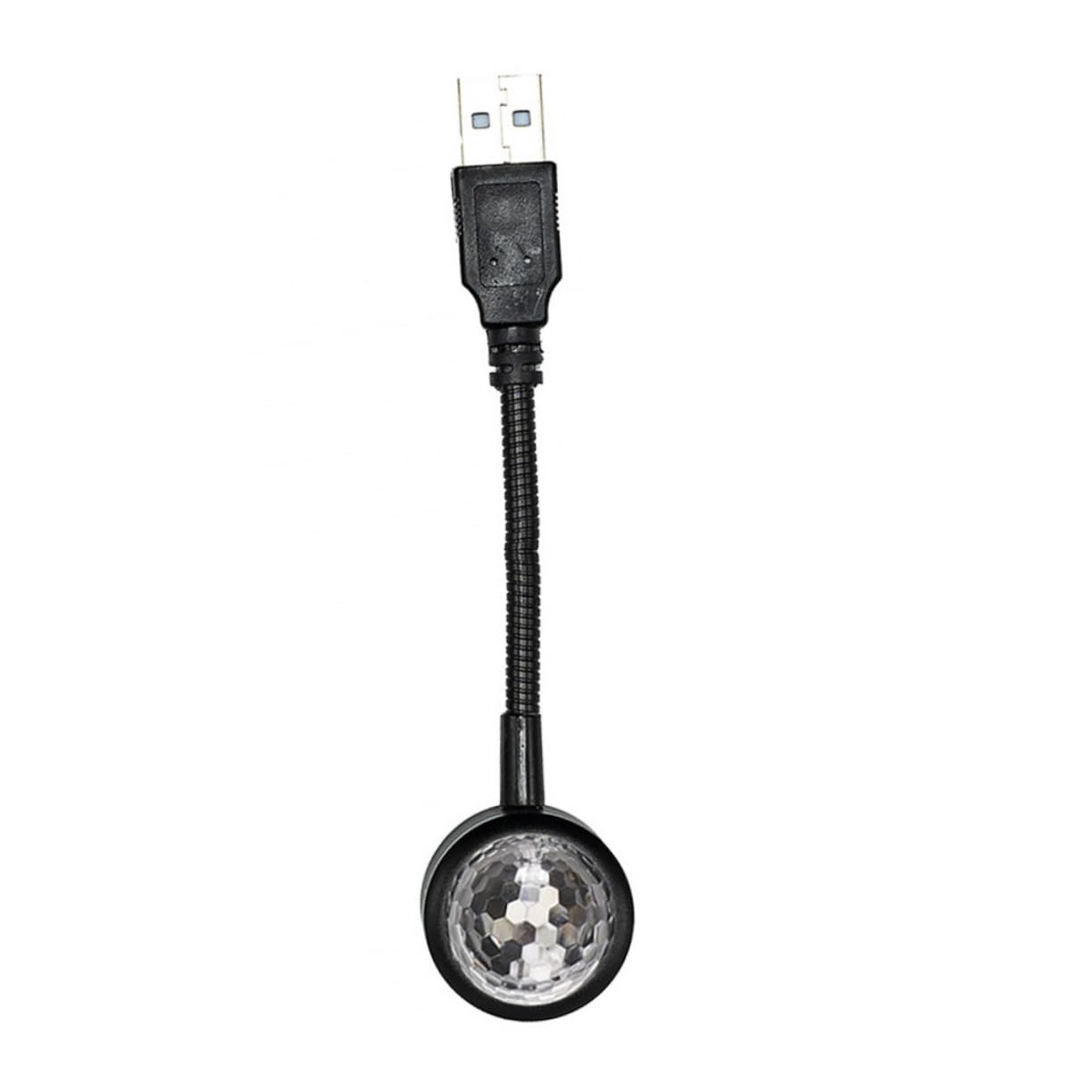 Holibanna Usb Voice-controlled Star Projector Light Lighting Modes Car Ceiling Atmosphere Lamp Led Rhythm Light for Vehicle for Romantic Decorations