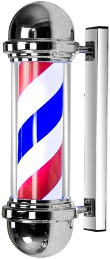 バーバーショップスタイル壁掛けランプ Amazon.com: Barber Pole,Barber Pole Light, LED Barber Shop