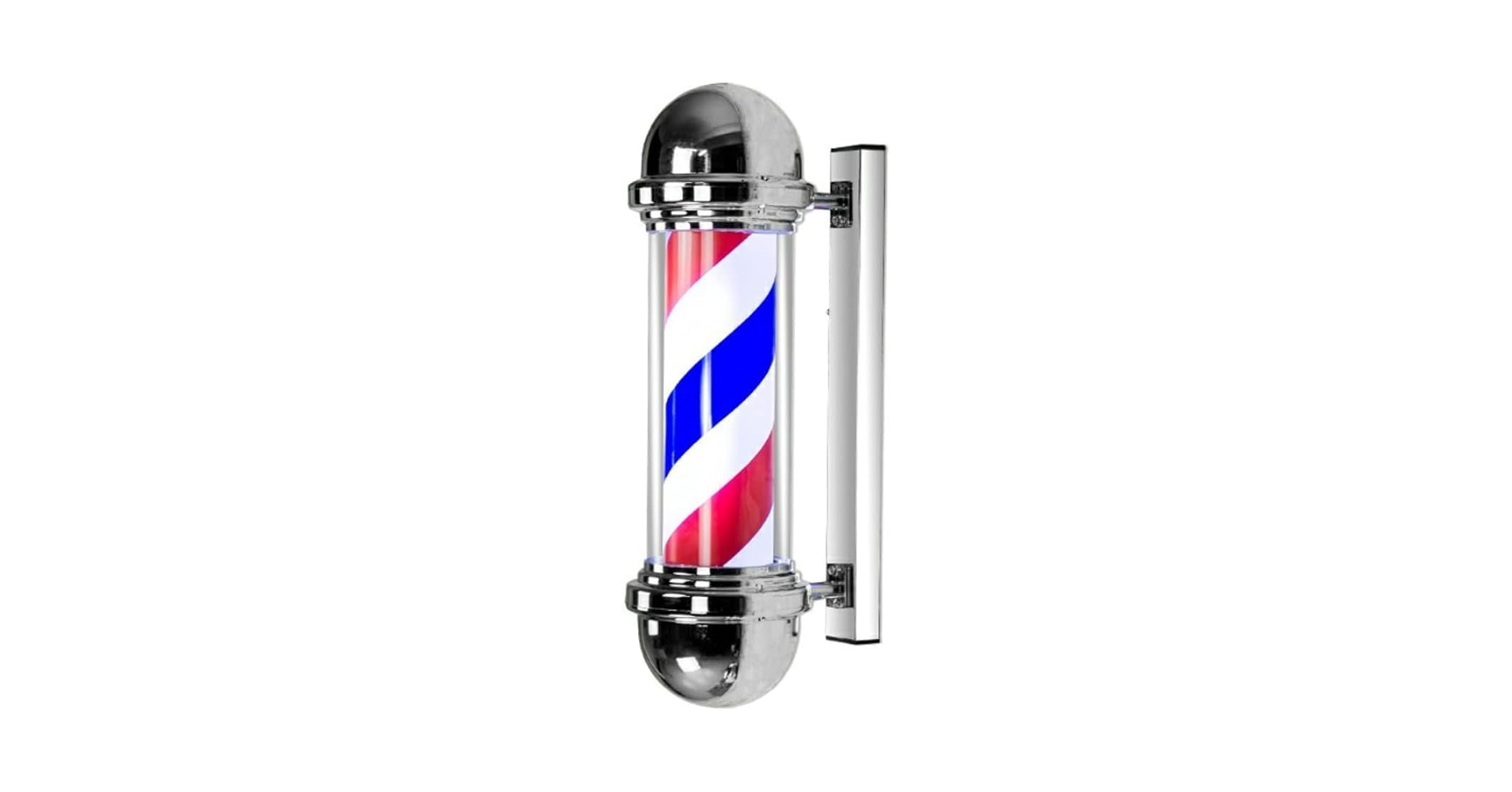 バーバーショップスタイル壁掛けランプ Amazon.com: Barber Pole,Barber Pole Light, LED Barber Shop