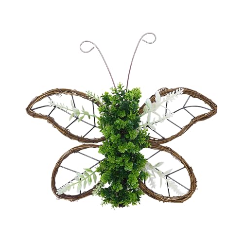 Corone Decorare Farfalle Forme Corone di Primavera per Porta D'ingresso Corone per Camera da Letto Soggiorno Porte e Finestre Decorazione di Pasqua