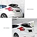 Rear Spoiler Fits for Focus MK3 ST 2011-2018, for Focus MK3 ST Line 2016-2018, Stylish Rugged Wear ABS Rear Trunk Spoiler Wing, Trunk Roof Lip Spoiler (Glossy Black)