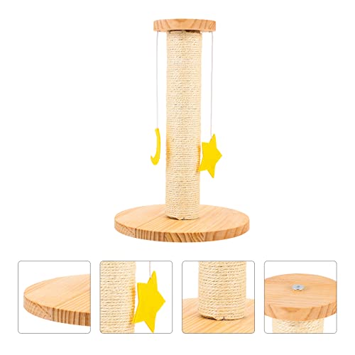 LUOZZY Brinquedo de arranhar para gatos para ambientes internos pequenos para gatos arranhadores e g