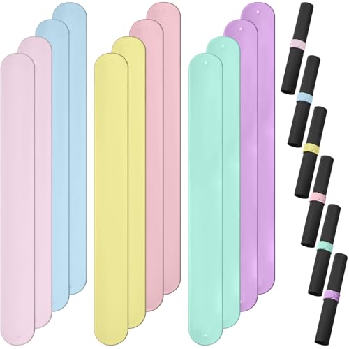 Charniol 12 Pieces Wrapping Paper Roll Holder Holiday Flip Wraps