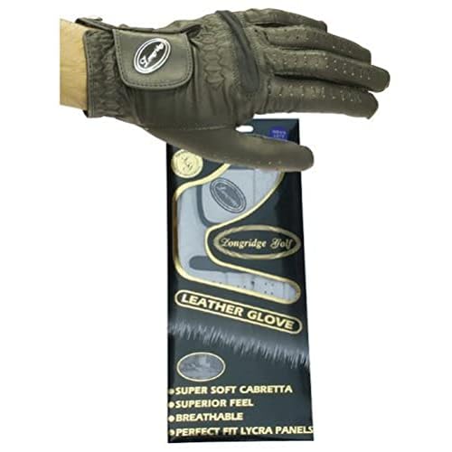 LONGRIDGE Golf Handschuh CABRETTA Leder Rechtshänder Weiss