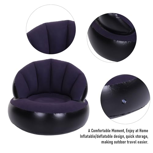 Sofá inflable ergonómico Demeras para aliviar la espalda en camping 5