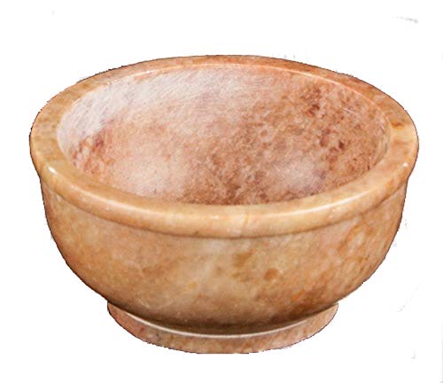 Berk Räucherschale aus Speckstein braun/beige 7,5 cm