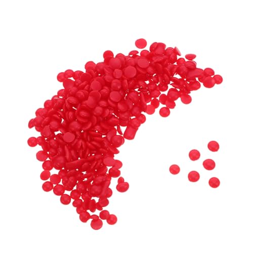 KONTONTY Cuentas de Cera para Fundición de Joyería Roja Fácil Manejo para Modelado Preciso Aptas para Principiantes y Profesionales Moldeado Detallado para Fina