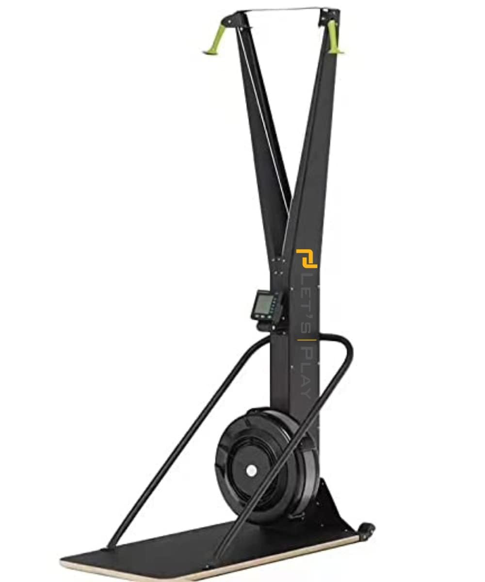 Let's Play Ski Machine, Rowing Machine for Full Body Workout At Home Gym Air Rowing Machine for Exercise with Floor Stand-image-22