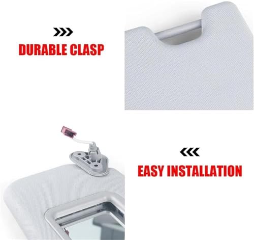 Pare-soleil gauche BMW Série 3 X1 miroir cassé solution remplacement