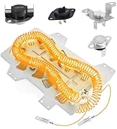 Upgraded Heating Element Dryer,Dryer Heating Element DC47-00019A for Sam sung dv42h5000ew/a3 dv45...