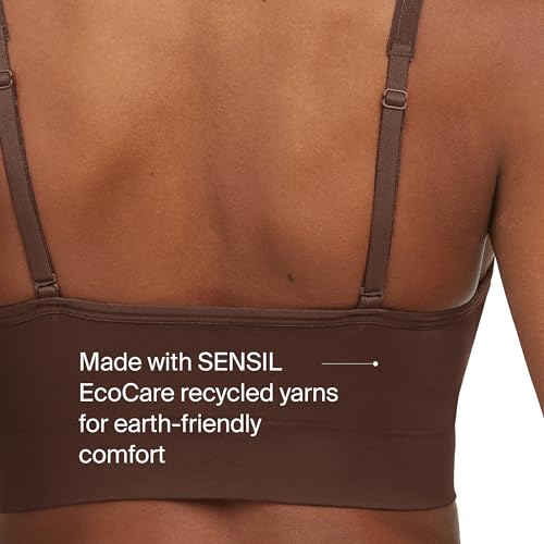 Image of SPANX SPANXsmooth EcoCare Seamless Shaping Longline Bralette - Comfortable Everyday Bralette - Women's Bra with No Underwire