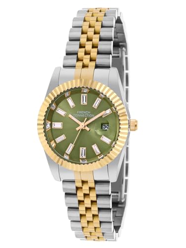 Image of French Connection Women's Green Dial Analog Watch -FCN0119TM