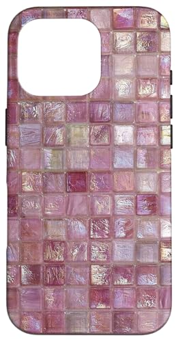 Pink Mosaic Tiles Graphic Girl Women Pattern Case for iPhone