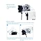 JJC Kamera-Regenschutz für Canon, Nikon, Sony, Kameras mit Objektiv und Blitz bis zu 28 x 17 cm (L x B), transparenter Kamera-Regenschutz, Regenschutz, Regenbekleidung, 4 Stück