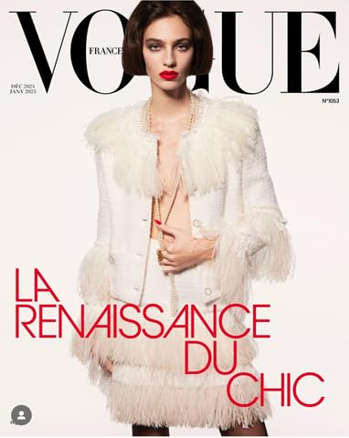 Vogue France Magazine December 2024/January 2025, Loli Bahia La Renaissance Du Chic Single Issue Magazine – November 25, 2024
