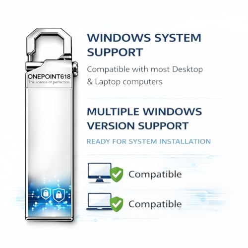 Image of Bootable USB Pendrive for OS Installation | Windows 11 Compatible | System Repair & Recovery Flash Drive for Laptop & Desktop