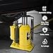 YELLOW JACKET 20 Ton Pneumatic Bottle Jack – Heavy-Duty Air/Hydraulic Lift for Trucks & Autos, Manual & Air Pump Operation, Yellow