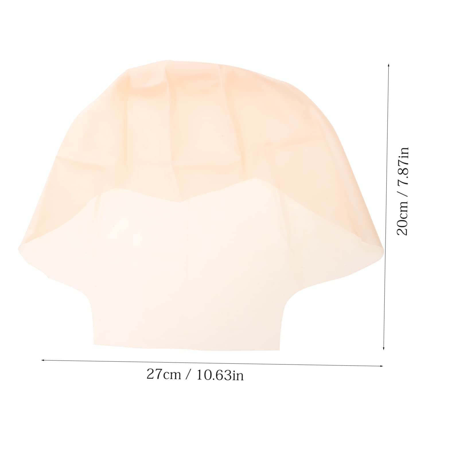 Ipetboom 1Set Latex Bald Cap for Adults Cosplay Costume Accessory with Hairnet Makeup Tools Elastic and Stretchable for Halloween Masquerade and Stage Performances