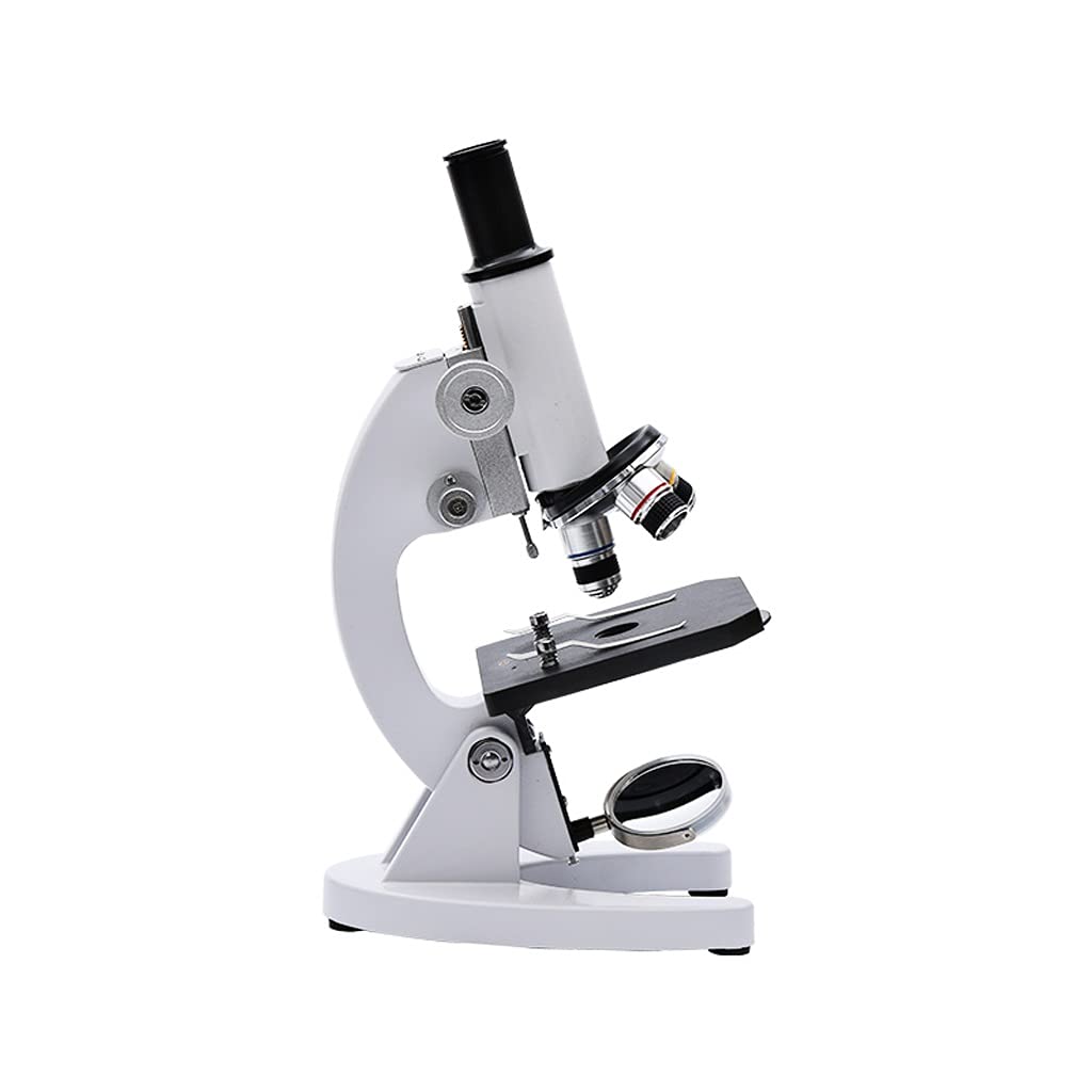 Microscopio per Laboratorio Microscopi composti Lente d'Ingrandimento 40X-4000X Microscopi trinoculari composti biologici per Studenti Principianti Laboratorio per Bambini