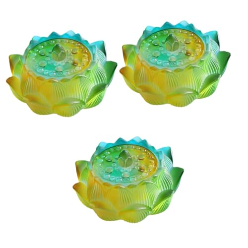 Encensier décoratif LED Alipis en verre soufflé pour intérieur chic - 2
