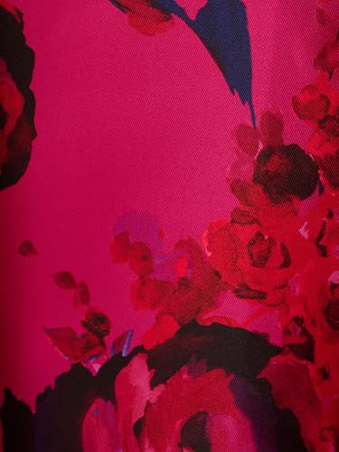 Image of Adrianna Papell Women's Rose Jacquard Ankle Dress
