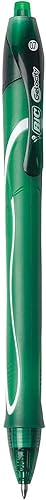 Miniatura 6 de BIC Gel-ocity - Bolígrafos de gel retráctiles de secado rápido, punta media (0.028 in), juego de 10 bolígrafos de gel de colores con agarre de