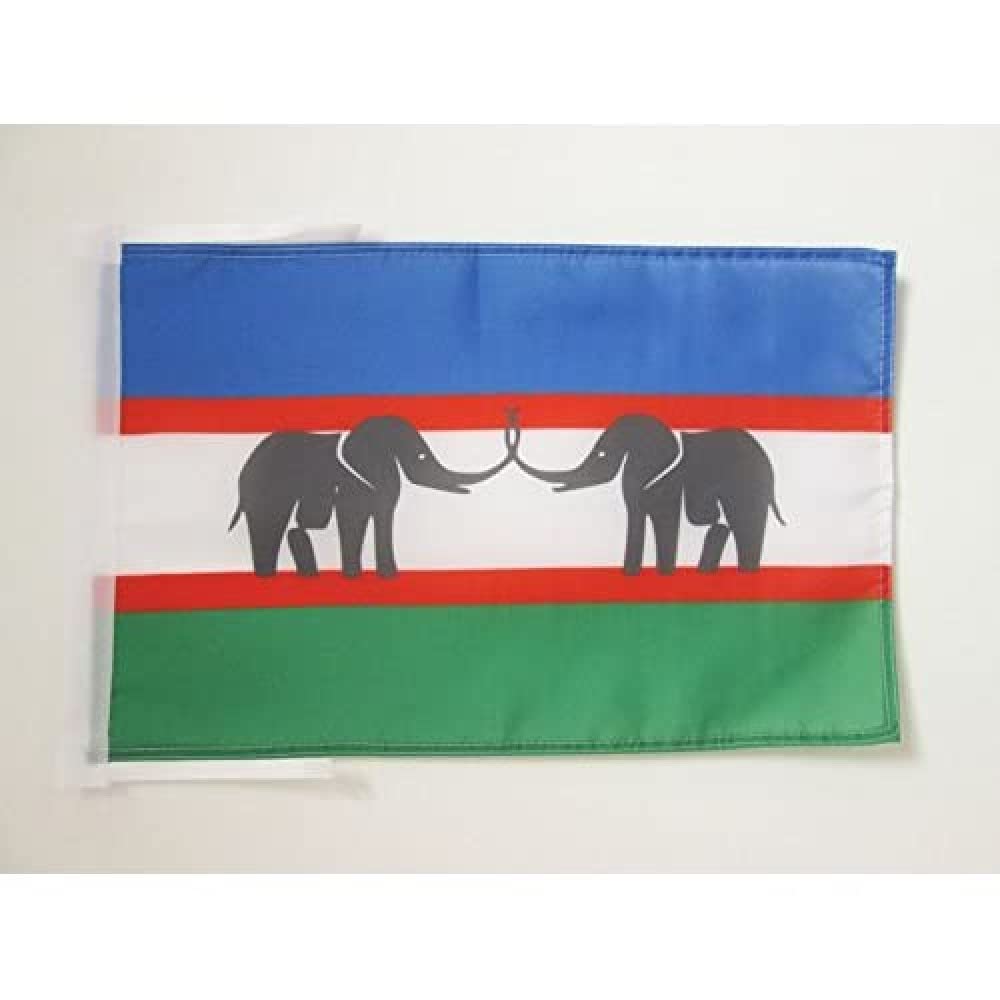 Iran Old Persia Flag 18'' x 12'' cords - Persian SMALL flags 30 x 45cm - Banner 18x12 in - AZ FLAG — view 798