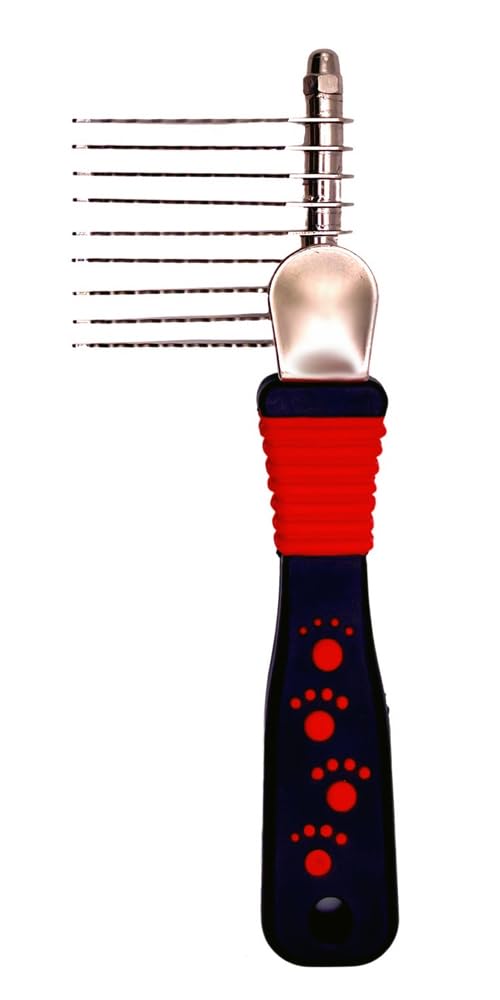Masterclip Essentials Ensemble de toilettage pour chiens et chats – Contient 8 accessoires de toilettage quotidiens ; peigne démêlant, coupe-ongles, lime à griffes, brosses et peigne double face, gant