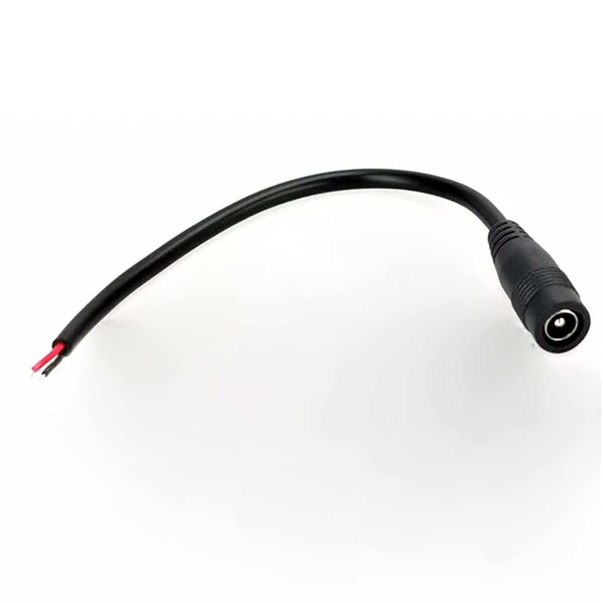 YSJJZRL DC Power Pigtails Cable,DC 5.5MM x 2.1MM Female Plug to Bare Wire Open End Power Wire Supply Repair Cable (0.15M)-image-34
