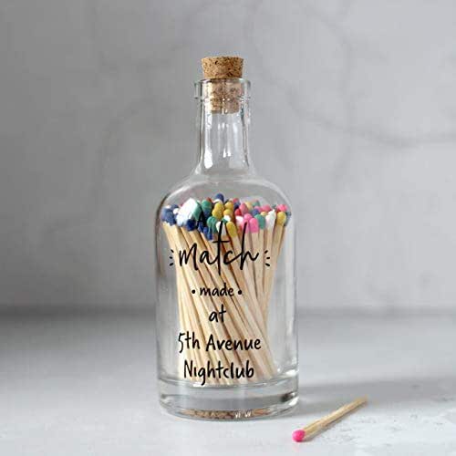 Bottle Of Matches Matches In A Bottle Personalised Bottle of