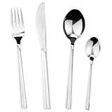 KARL HAUSMANN Juego de Cubiertos para 6 Personas - 24 Piezas - Cuberteria de Acero Inoxidable 18/0 - Estuche de Regalo, Apto Lavavajillas - Cuberterias Completas - Talheres aco Inocidavel