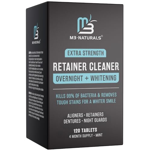 Overnight + Whitening Retainer Cleaner, Remove...
