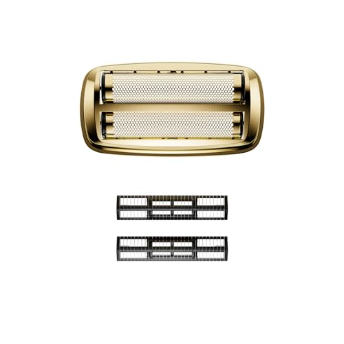 Image of Andis 563219 Replacement Titanium Foil and Cutter for TS-3 Profoil Plus II Shaver, Snap-On Simplicity, Professional Style, Gold