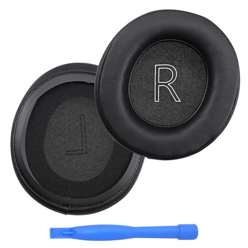 Almohadillas de Repuesto para Xbox Wireless, Wired, Xbox Stereo 20th Anniversary Special Edition Auriculares de MMOBIEL - Memory Foam y Protein PU Almohadilla Auriculares - Cascos Cojines – Negro