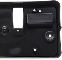 Vista 8 de Soporte para placa de matrícula delantera GMC Sierra 1500 2019 2020 2021 Crew CabExtended Cab Modelo SLTAT4Denali Reemplazo para GM1068199