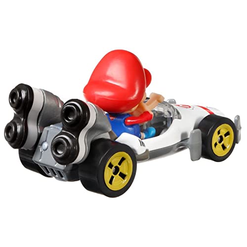 Hot Wheels GRN12 Mario Kart Baby Mario/B Dasher [3 Years and Up]