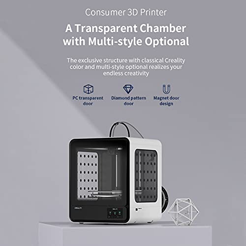 CR-200B Desktop-3D-Drucker Ultra-leises Mainboard 200 x 200 x 200 mm Druckgröße Unterstützung Filamenterkennung Fortsetzen des Druckens mit 4,3-Zoll-Farb-Touchsn-8G-SD-Karte - Image 5